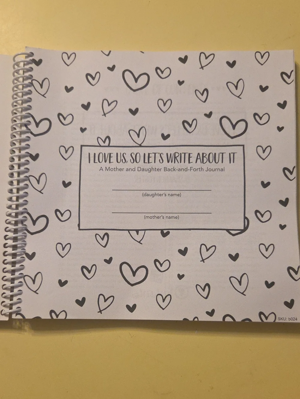 Spiral Notebook Journal 